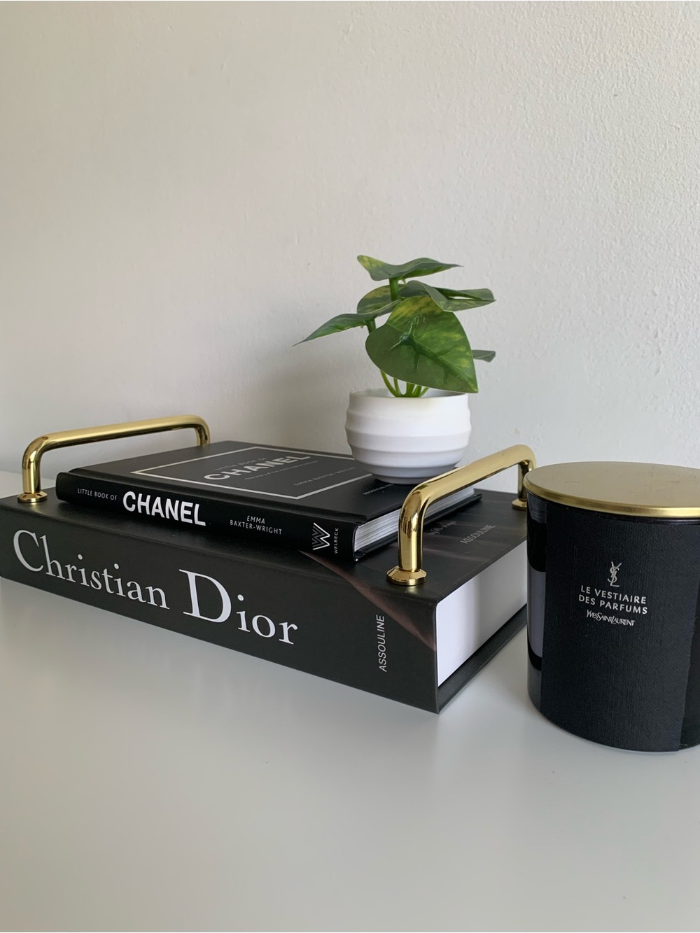 Luxury Faux Book Tray | Decorative Coffee Table, Console & Shelf Display